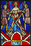 Window Panel with Saint Vincent on the Rack
