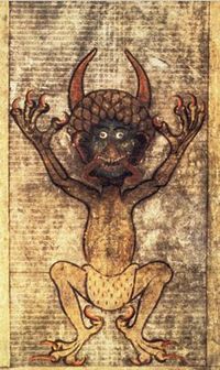 The Devil Image from the Codex Gigas